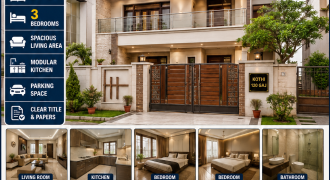 120 Gaj 3BHK Kothi Available for Sale in South City, Ludhiana