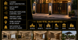 100 Gaj 3-Storey Kothi Available for Sale in BRS Nagar, Ludhiana
